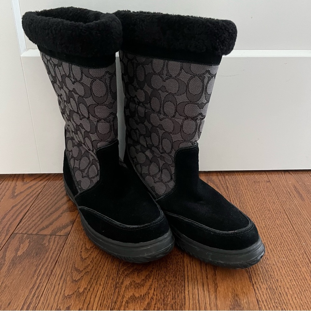 COACH Sherman winter boots quiet luxury